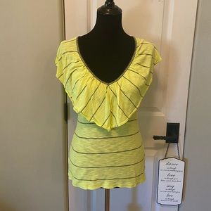 Adorable Deep V-neck Shirt